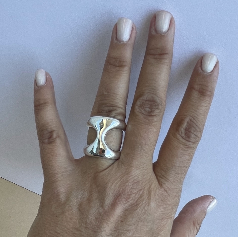UNO de 50 Ring • The One •  Silver •  Size 6 - Picture 12 of 16